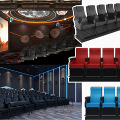 5D动感影院游乐场景区项目沉浸式VR大型电影院设备3D多种特效座椅